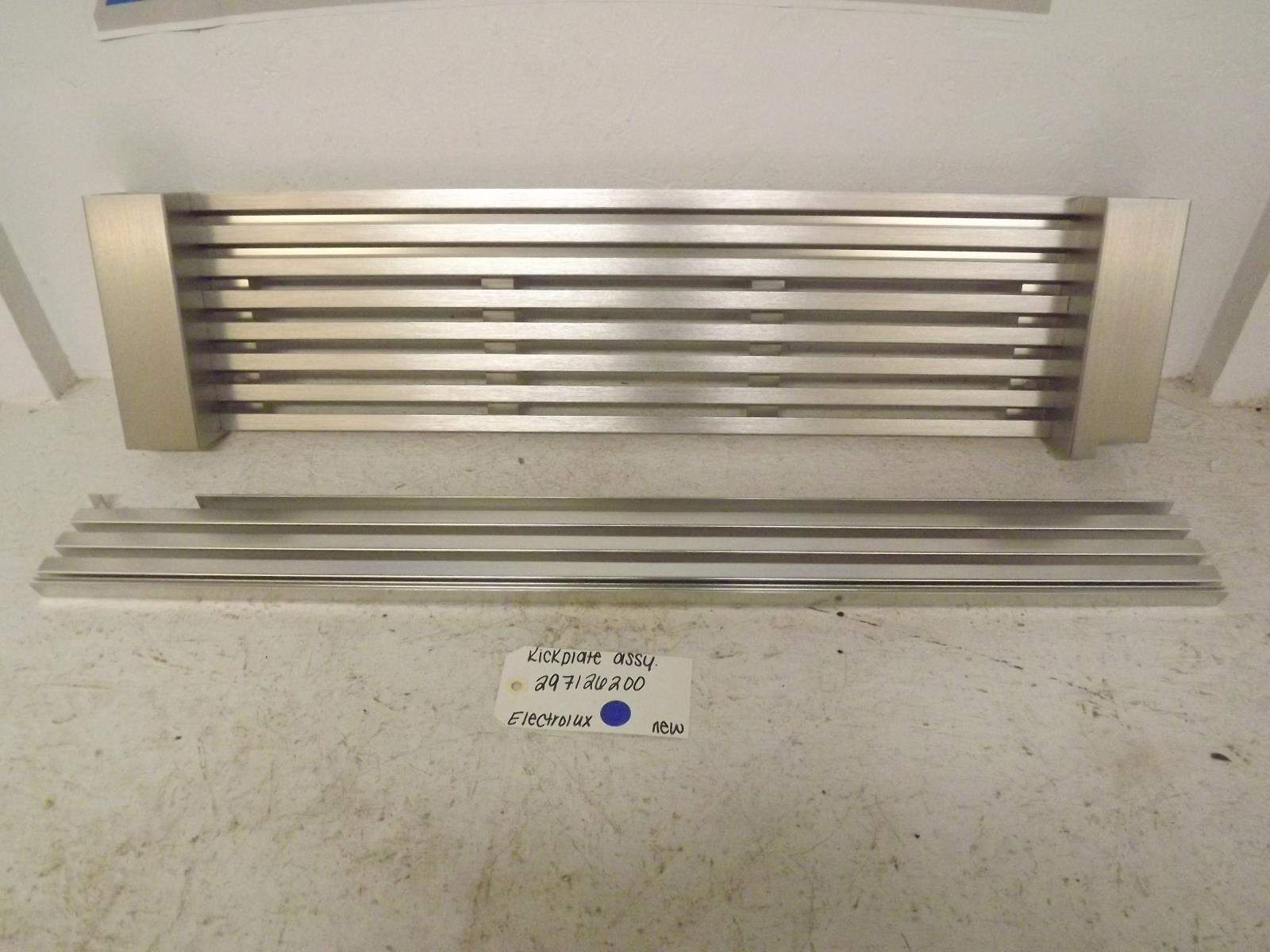Electrolux Refrigerator 297126200 Kickplate Assembly New Electrolux Refrigerator 297126200 Kickplate Assembly New